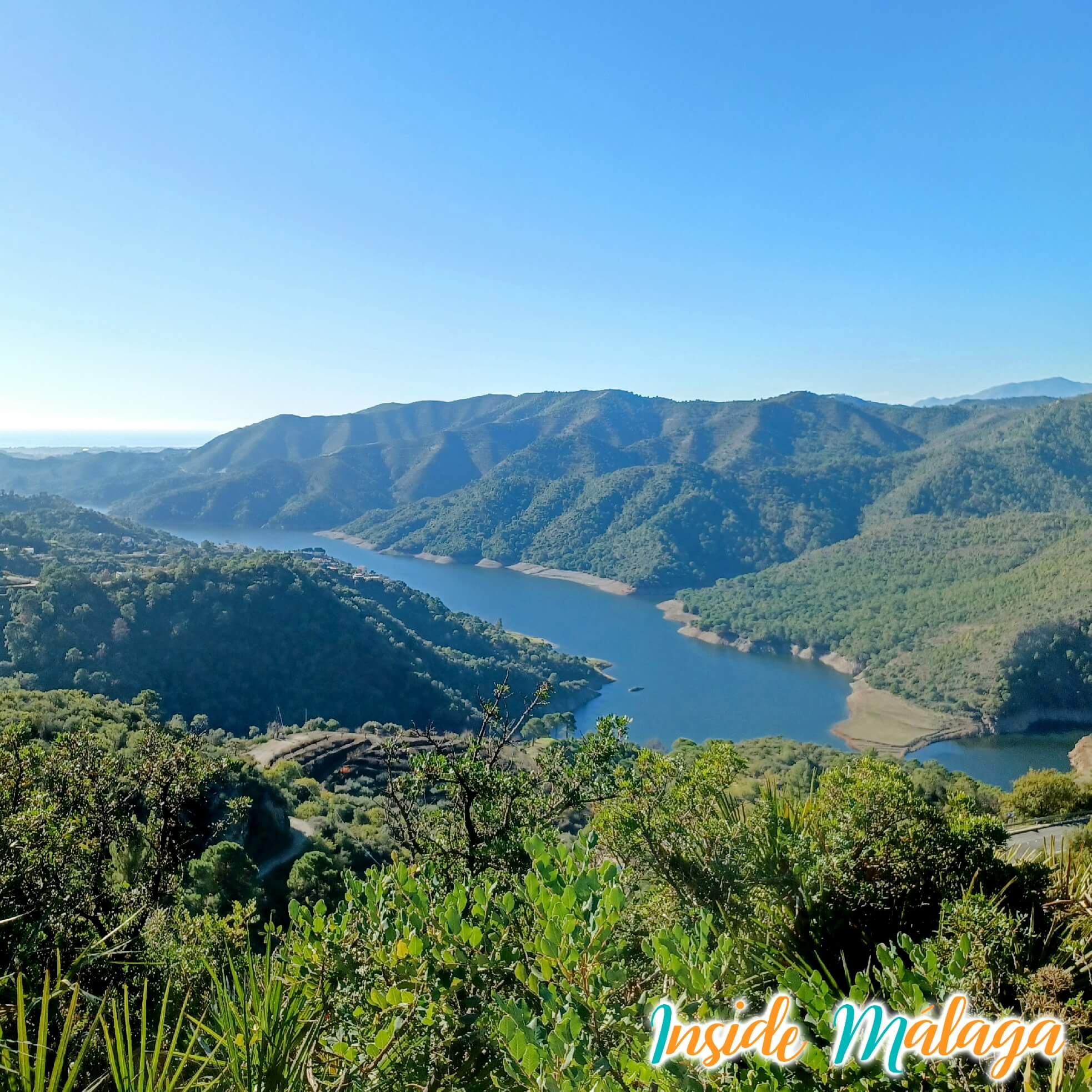 Lago Pantano Embalse La Concepción Istan Malaga