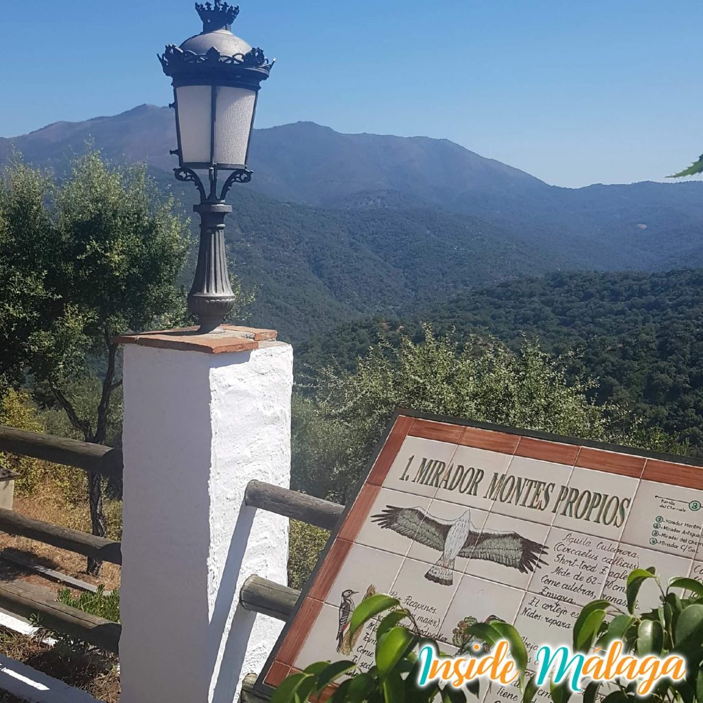 Mirador Montes Propios Benarraba Malaga