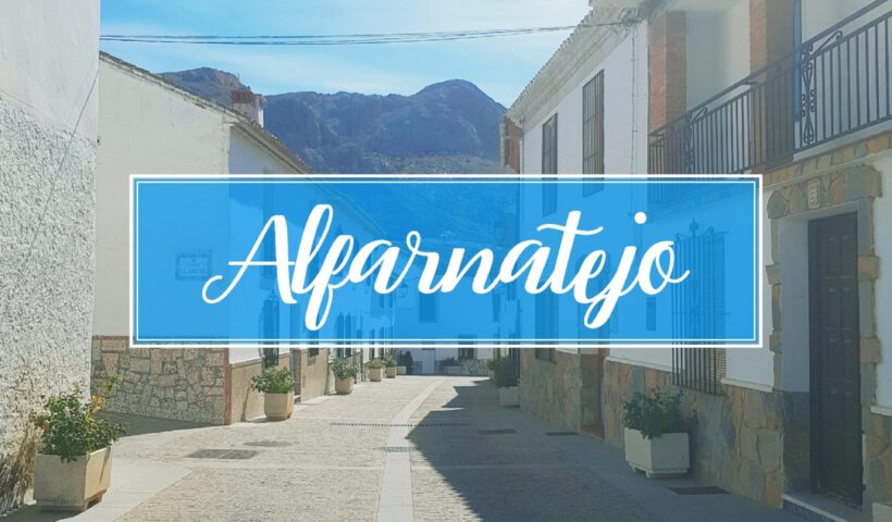 Alfarnatejo Town Village Malaga
