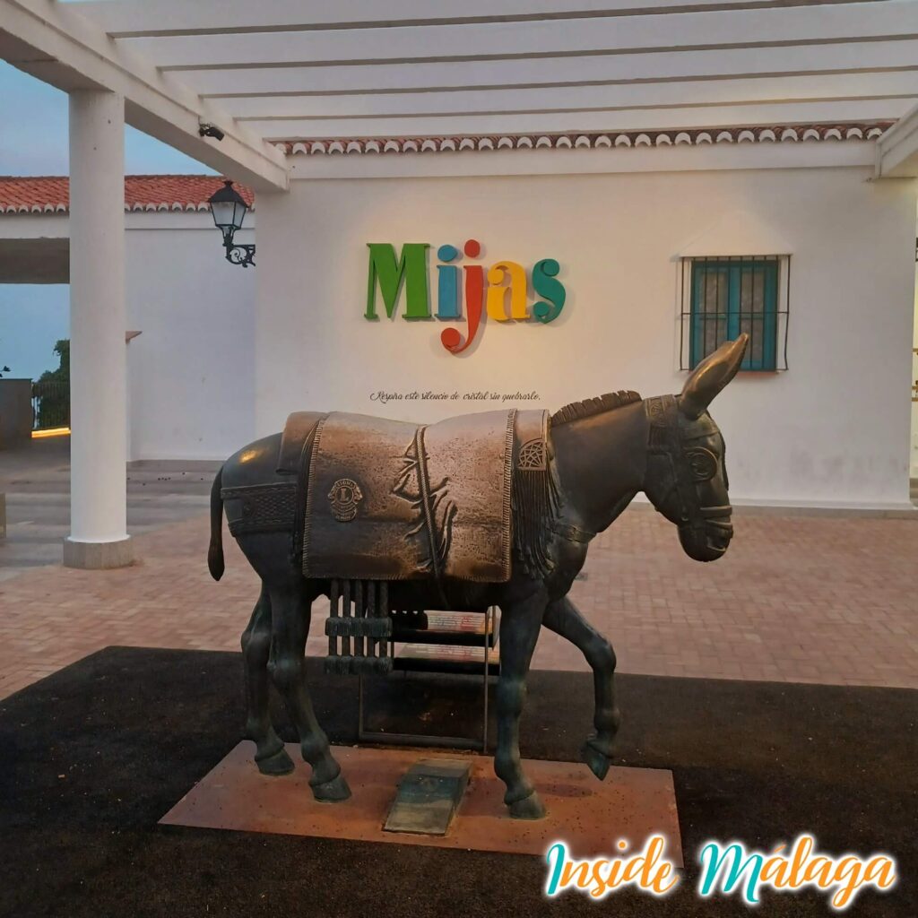 Hommage Burro Taxi Mijas Pueblo Malaga