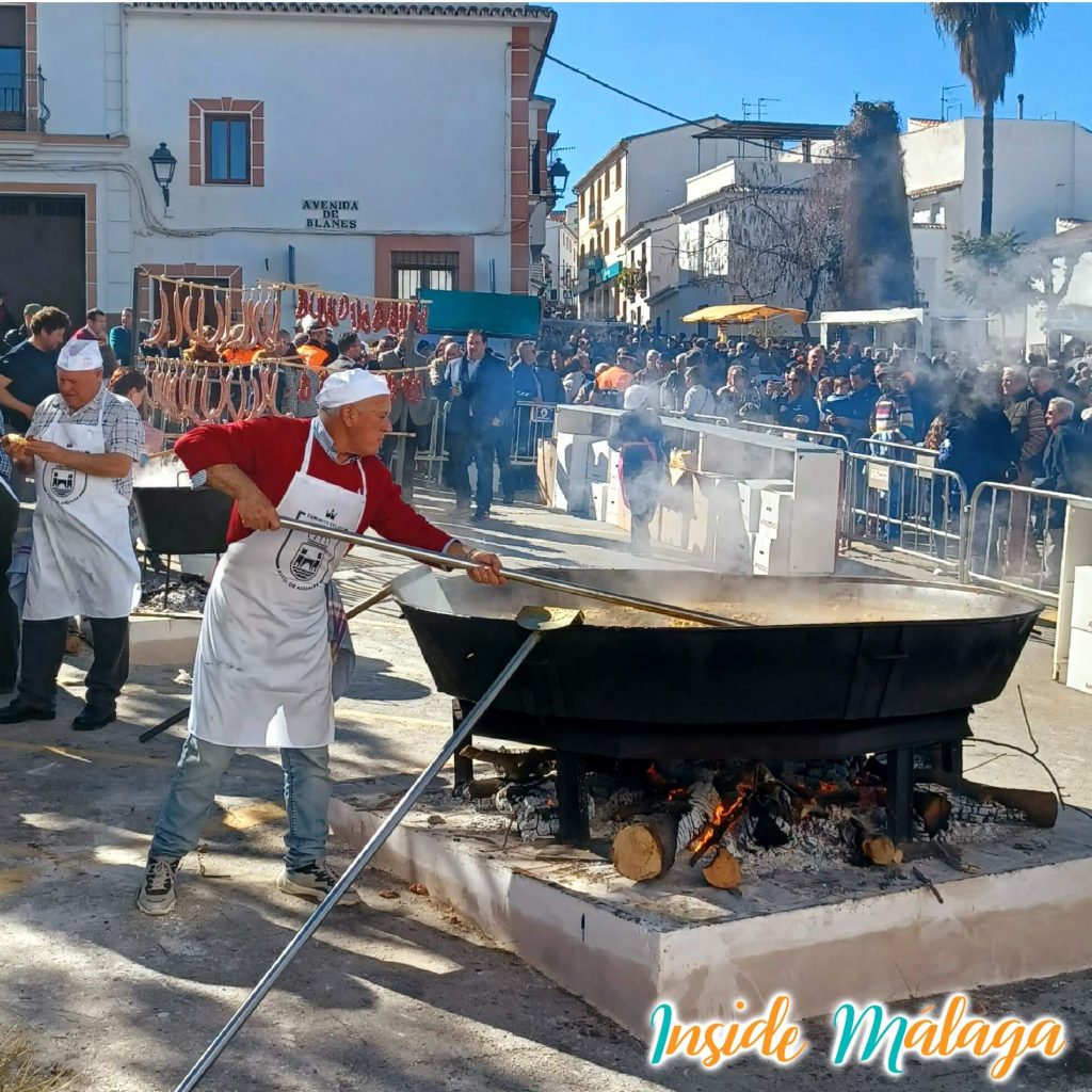 Feest Matanza Ardales Malaga