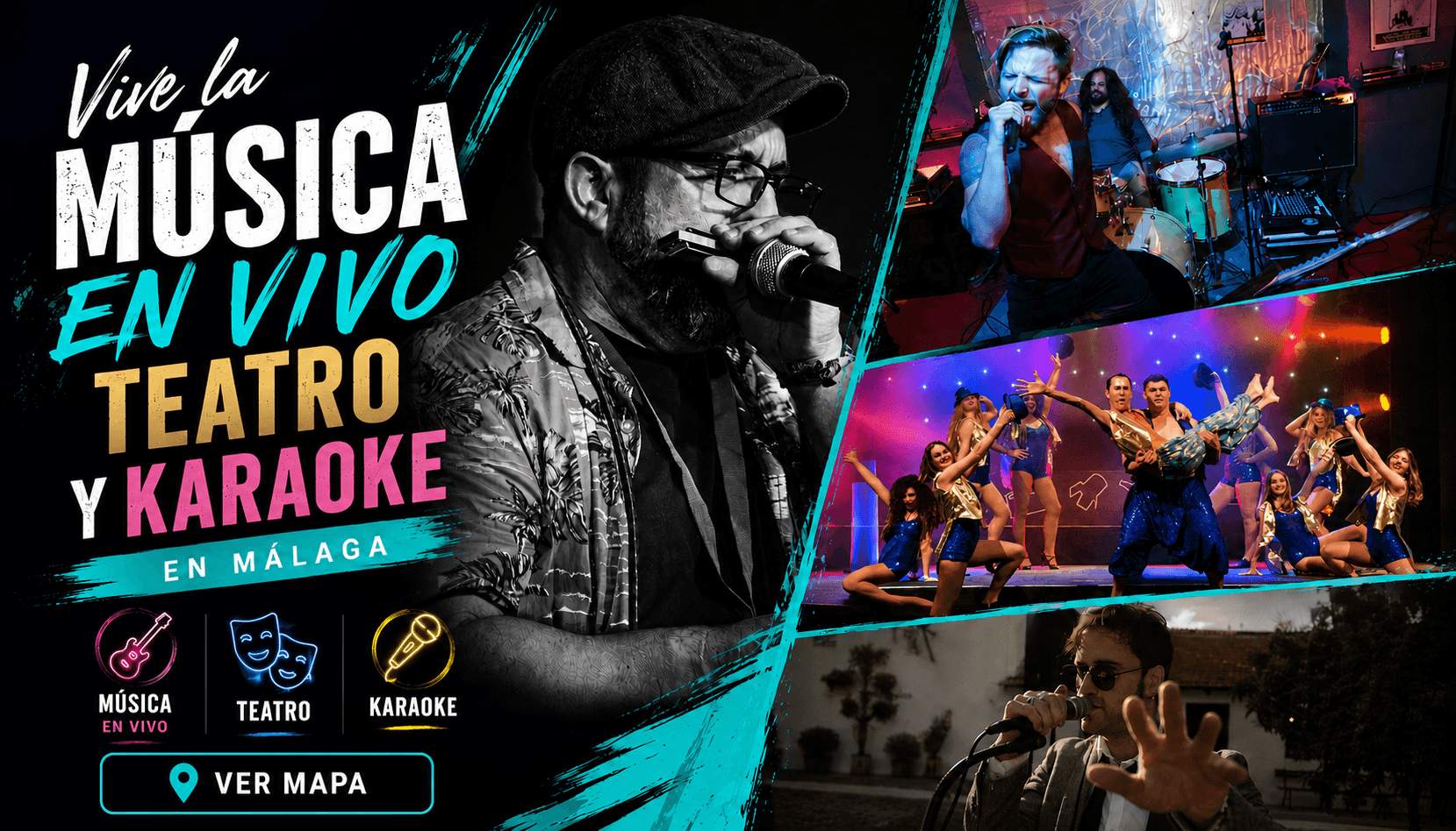 Musica en Vivo, Teatro y Karaoke en Malaga Provincia