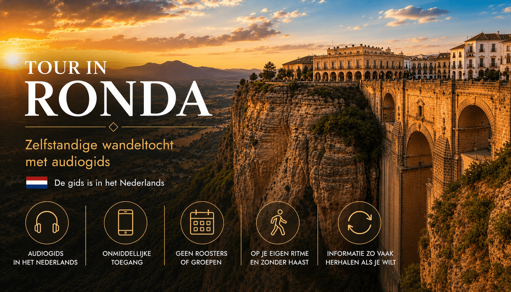 Ronda Tour Audiogids Nederland