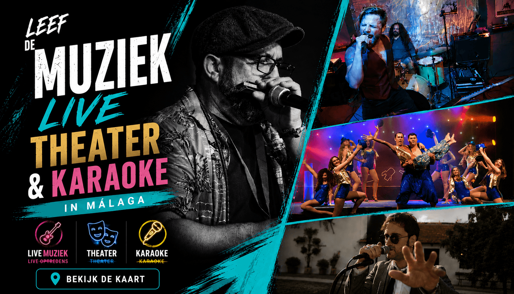 Waar Live Muziek, Karaoke en Theater in Malaga